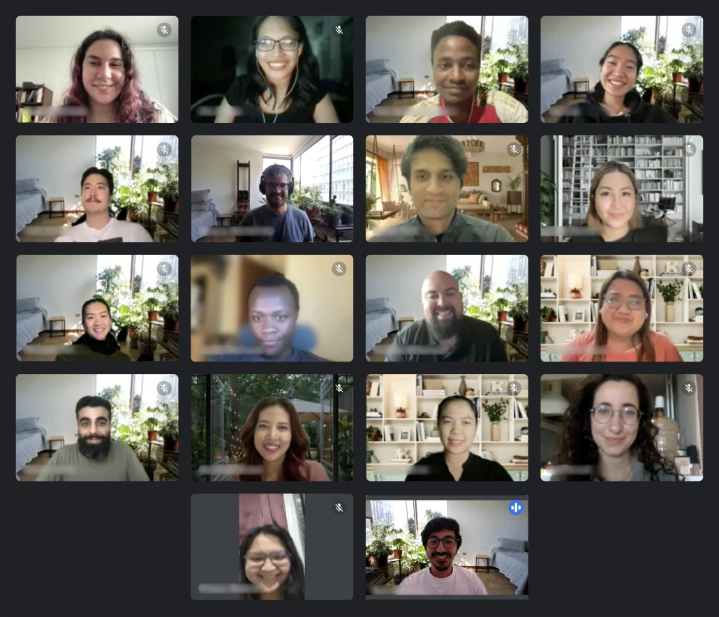 pareto team google meets meeting